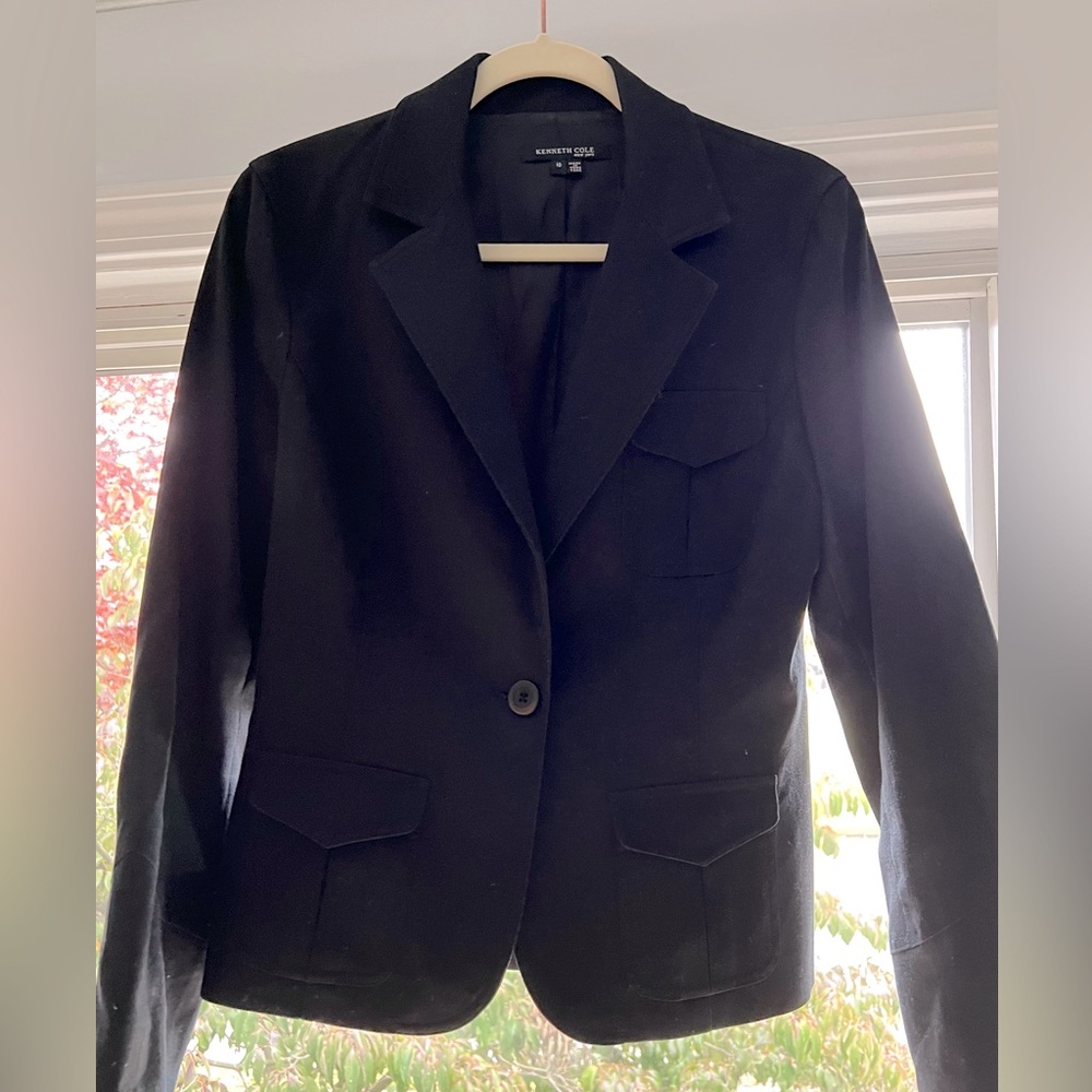 Black blazer for a refined look
